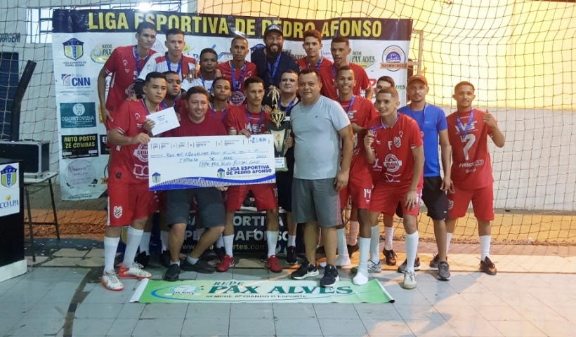 Vila Nova/Golbet365 conquista título da Copa Pax Alves de Futsal Sub-20