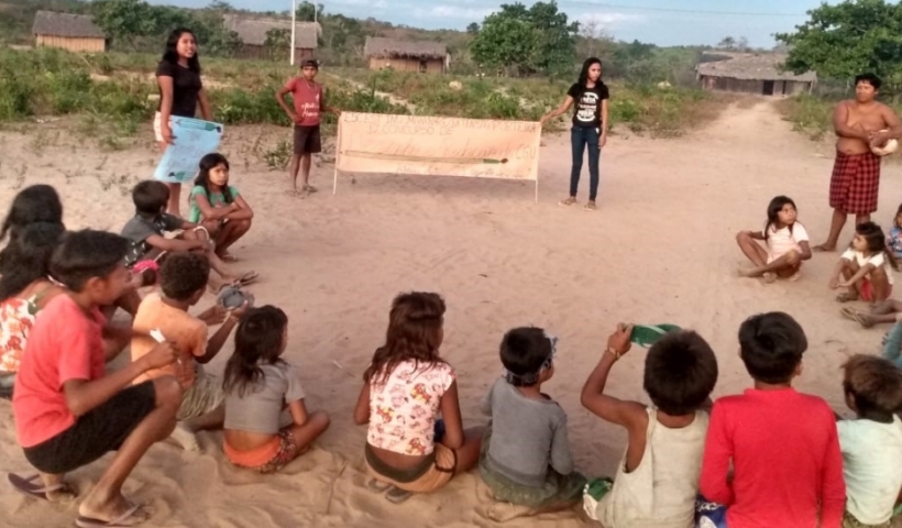 Escola Indígena de Itacajá vence o 12º Concurso de Desenho e Redação da CGU